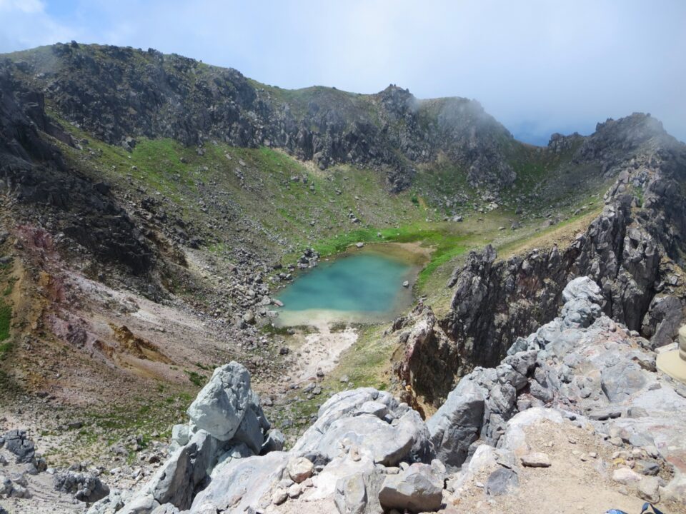 焼岳山頂からの景色