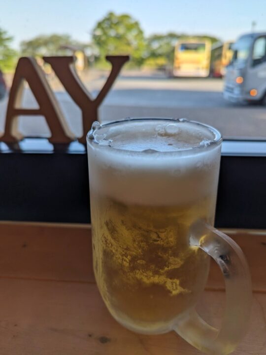 ヤマカフェ丹沢で乾杯