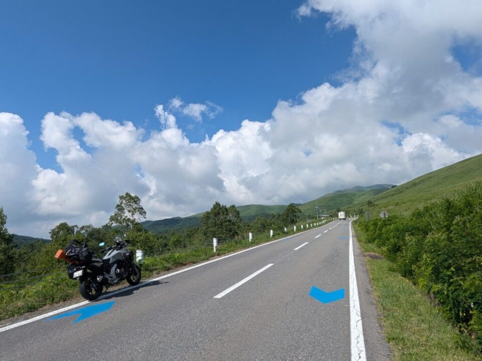 車山へのビーナスライン