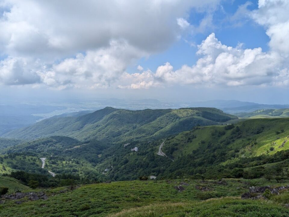 車山山頂からの眺め