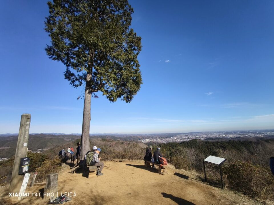 赤ぼっこ山頂