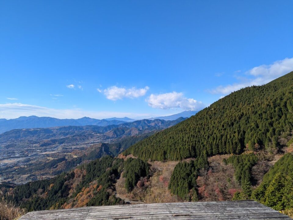 ハンググライダー出発点