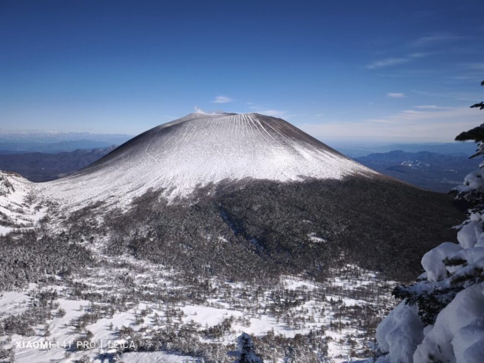 黒斑山から