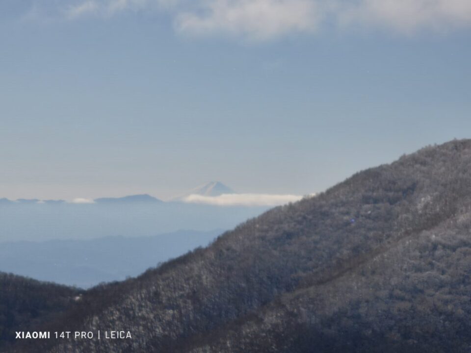 地蔵岳と富士山