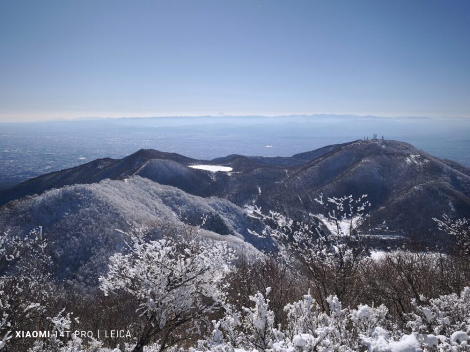 絶景スポットから関東平野を見渡す