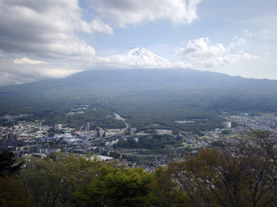 三ツ峠から富士山