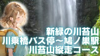 新緑の川苔山　アイキャッチ