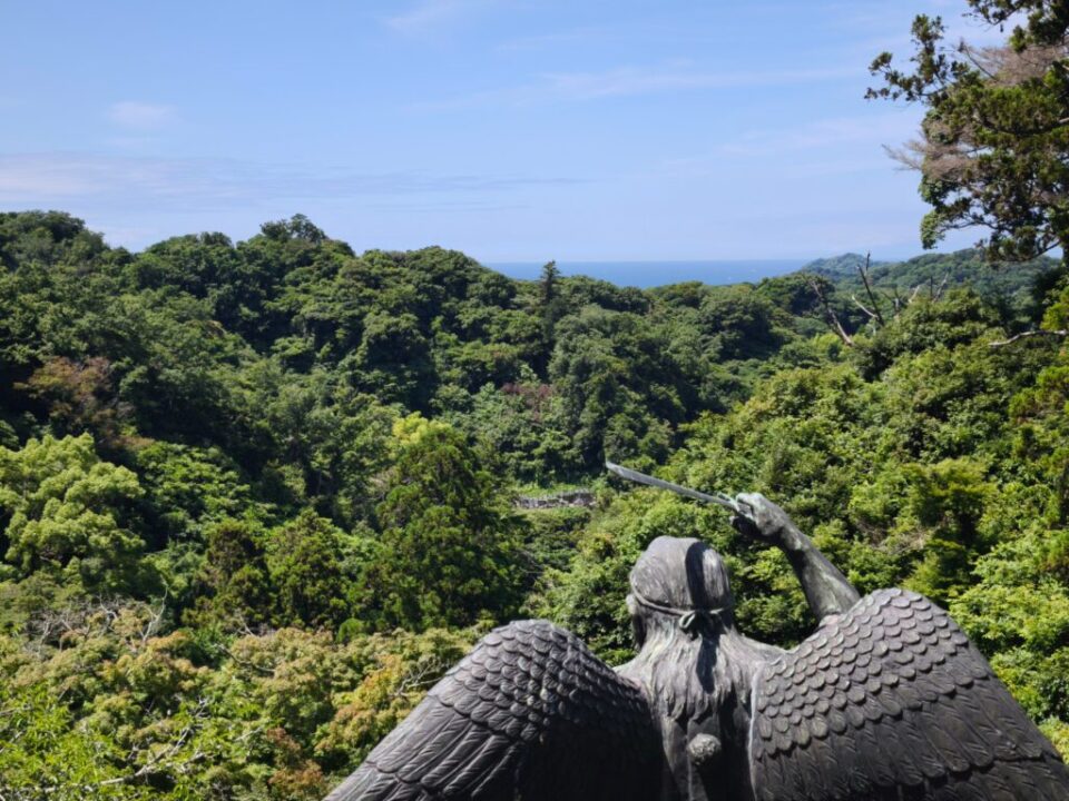 半僧房からの眺め