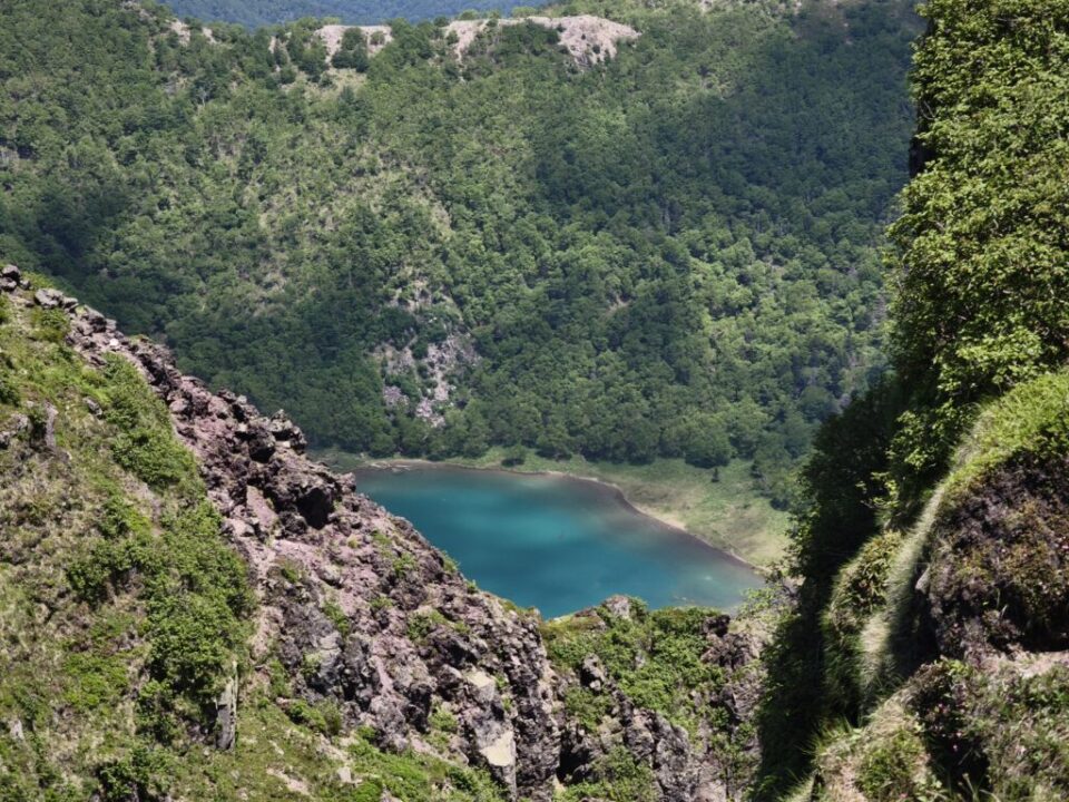山頂から五色沼