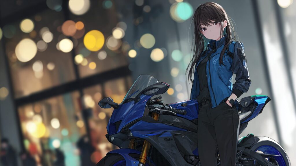 青のジャケット