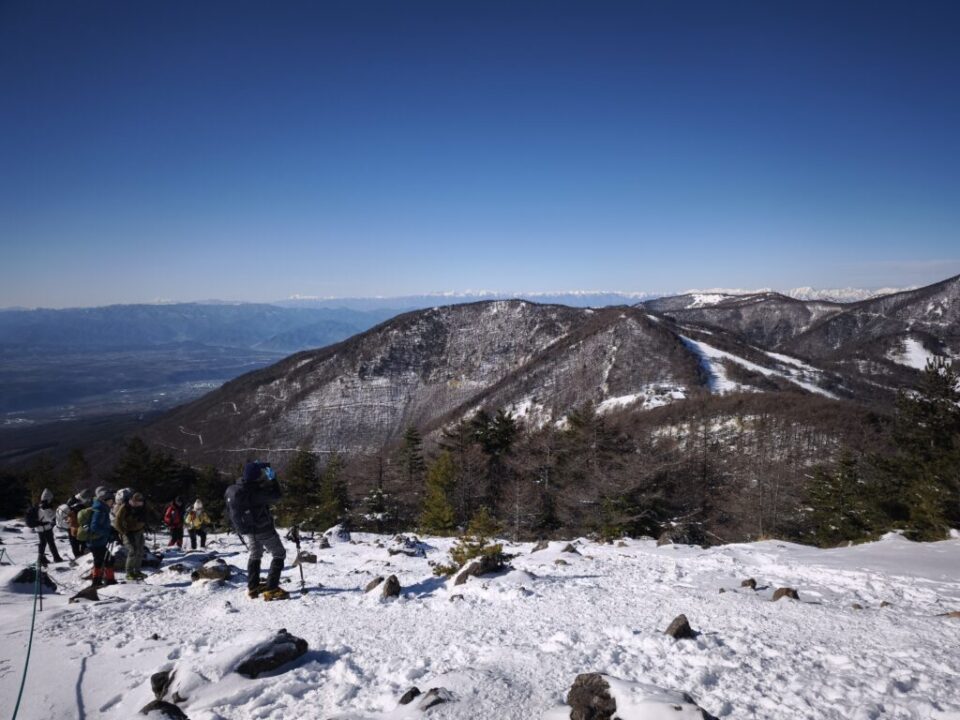 表コースからの眺め