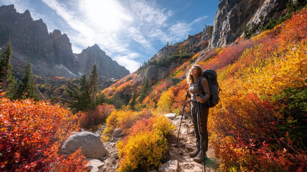 トレッキングポールを使おう!