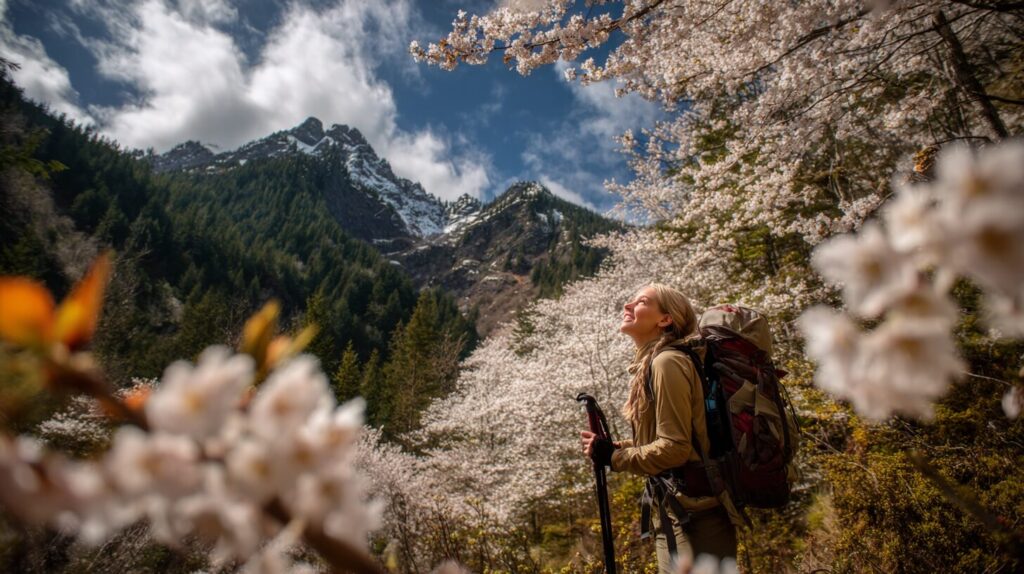 トレッキングポールを使おう!