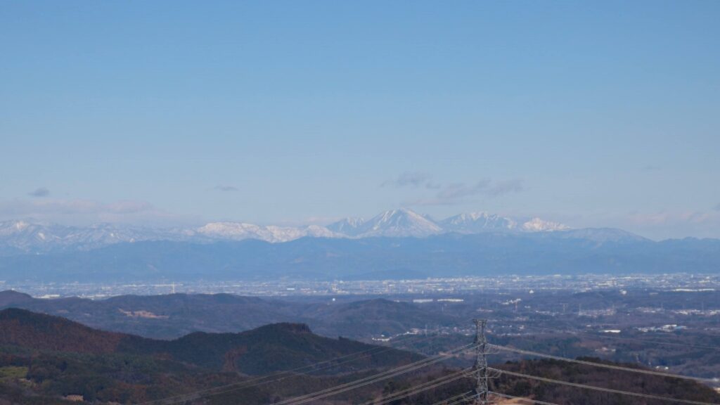 スカリ山から男体山