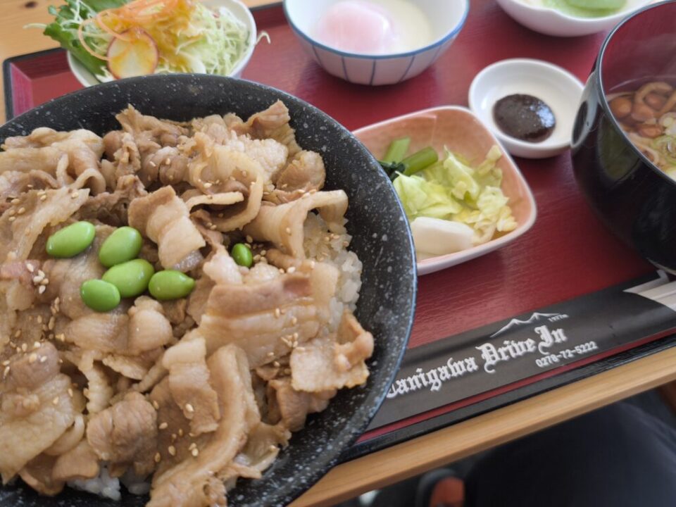 谷川岳ドライブインで昼食