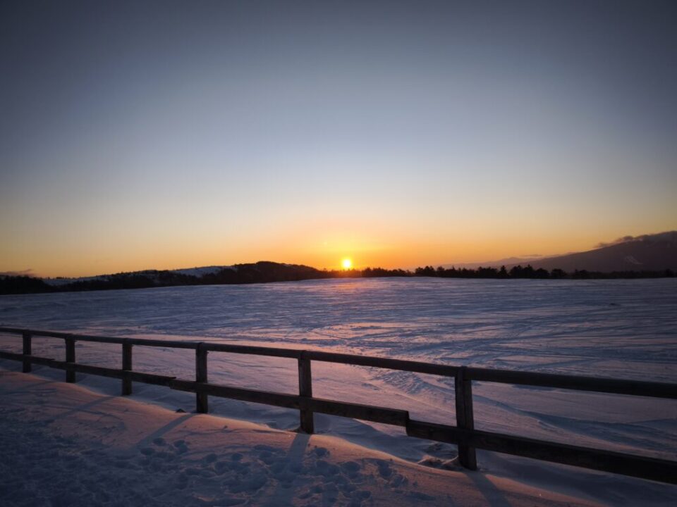 美ヶ原の日の出