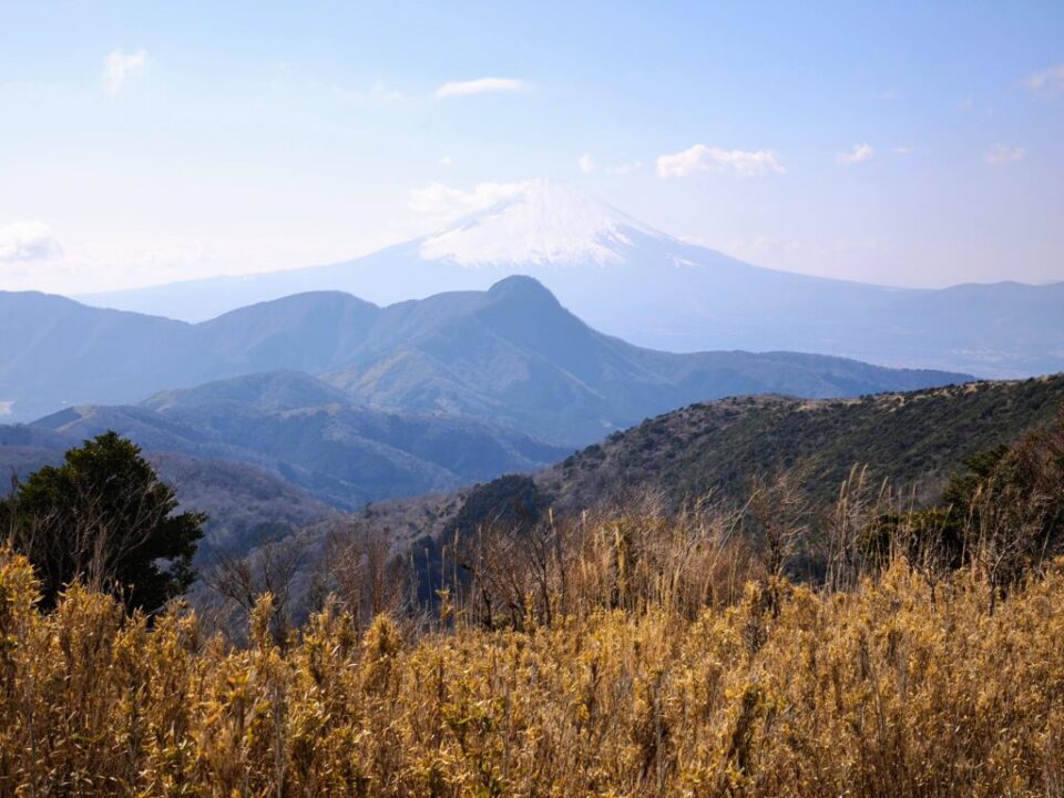 明神ヶ岳からの子持ち富士