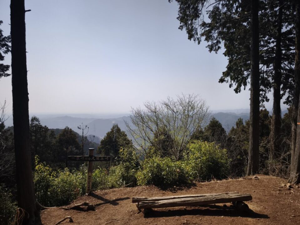 大覚山からの眺め